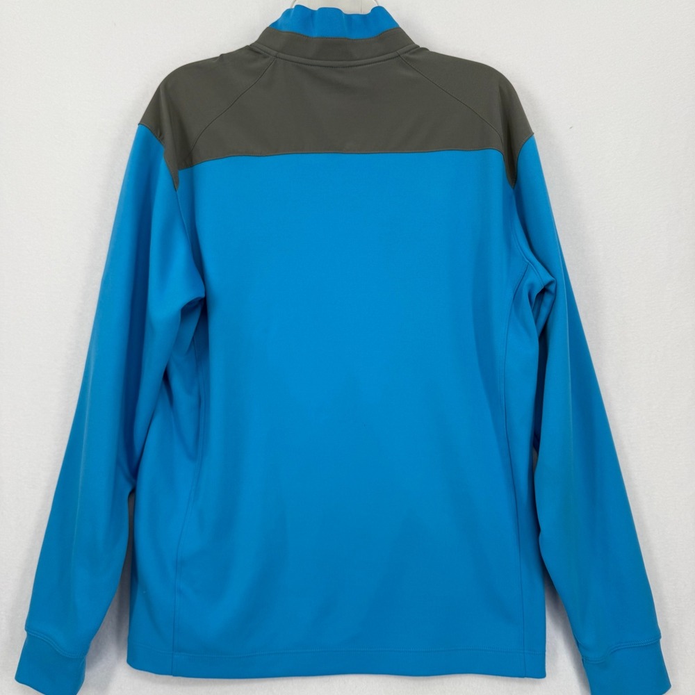 Nike Golf Tour Performance‎ Dri-FIT 1/4 Zip Pullover Blue Gray 585777-438 Mens M - Picture 3 of 11